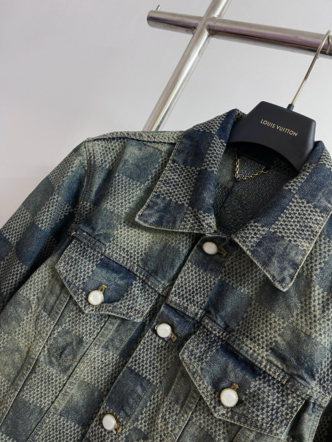 루이비통 다미에 워시드 데님 자켓