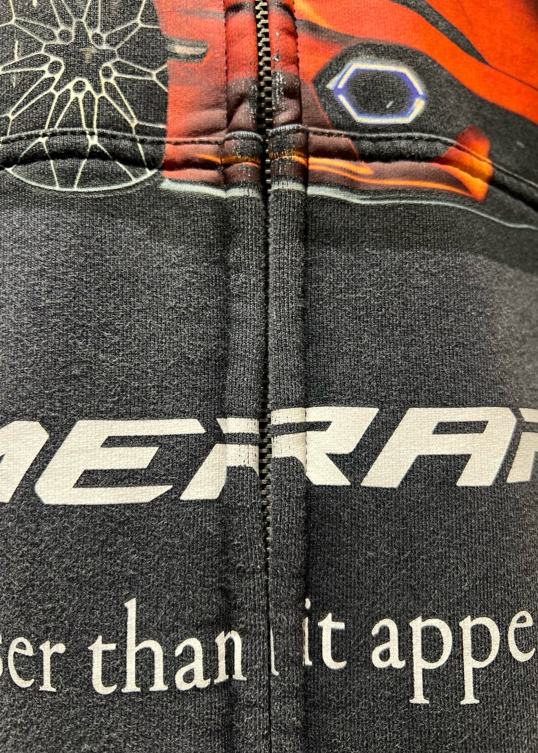 발렌시아가 오토모빌리 람보르기니 스몰 핏 집업 후디 페이드