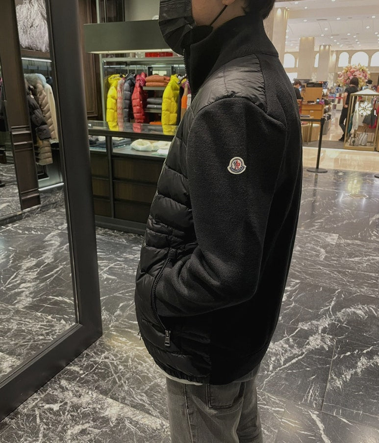 패딩 울 가디건 (김현우 니트패딩)