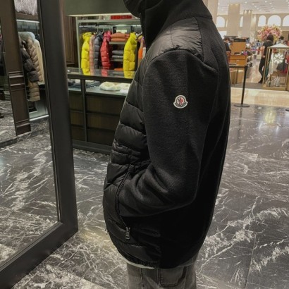 패딩 울 가디건 (김현우 니트패딩)