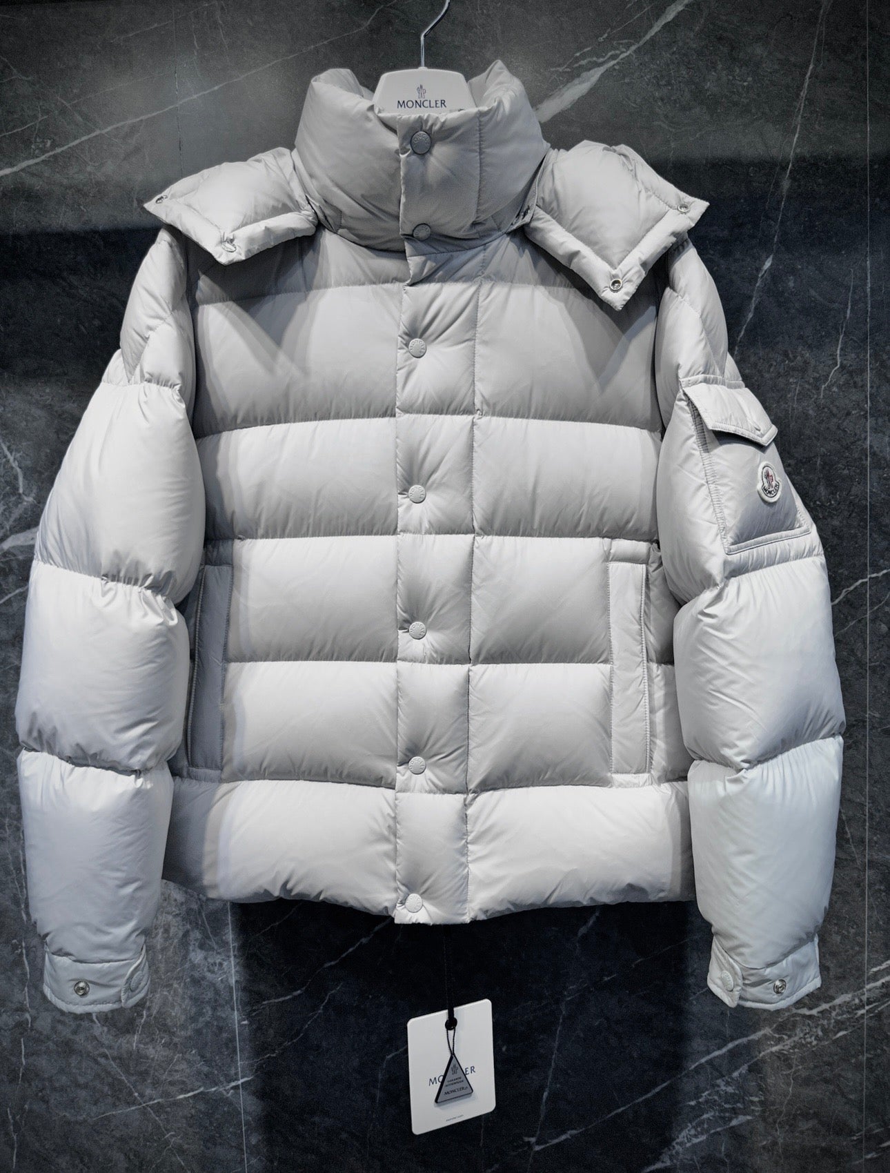 Maya 70 후드 쇼트 다운 자켓 (여성전용)