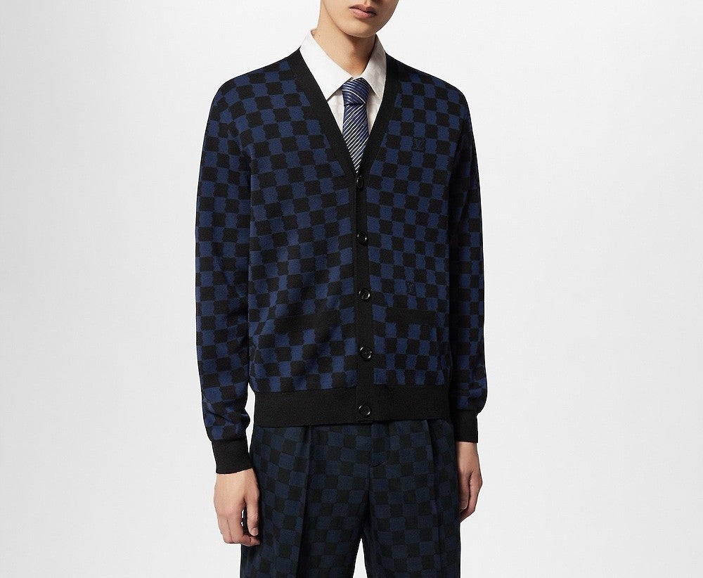 루이비통 울 가디건