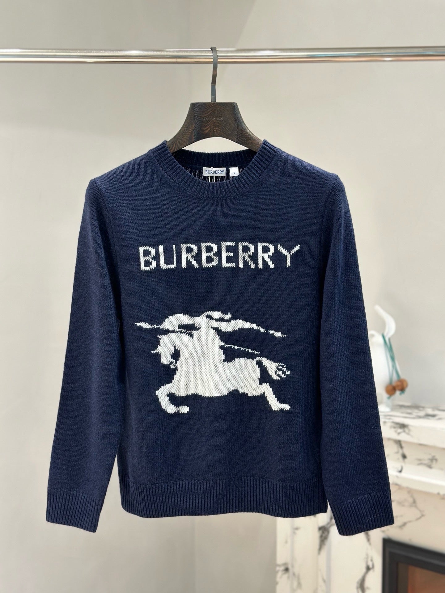 버버리 EKD 울 캐시미어 스웨터