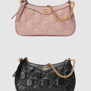 GG 마틀라세 레더 핸드백 735049