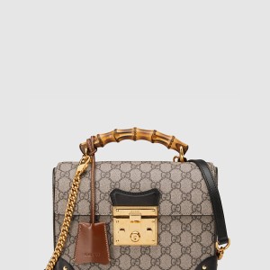 패드락 GG 스몰 뱀부 토트백 603221