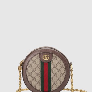 미니 GG 라운드 숄더백 550618