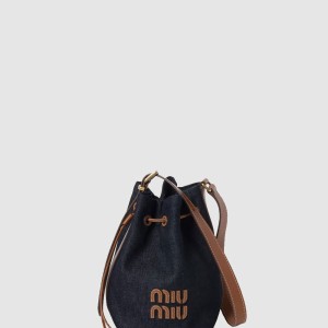 데님 레더 버킷백 5BE090