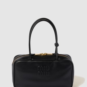 보 가죽 탑 핸들백 5BB172