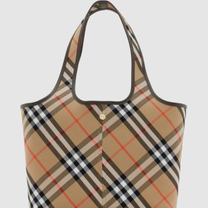 스몰 체크 토트백 80946851