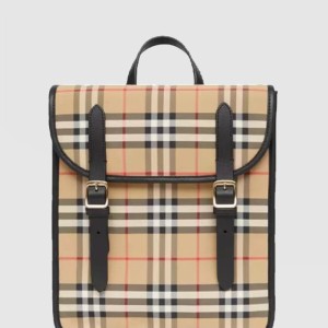 티지 체크 사첼 백팩 80371271