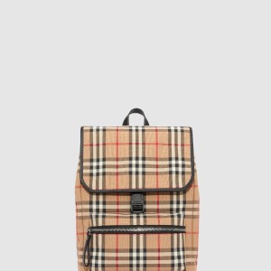 빈티지 체크 백팩 80541201