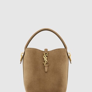 스웨이드 소재의 le 37 스몰백 749036