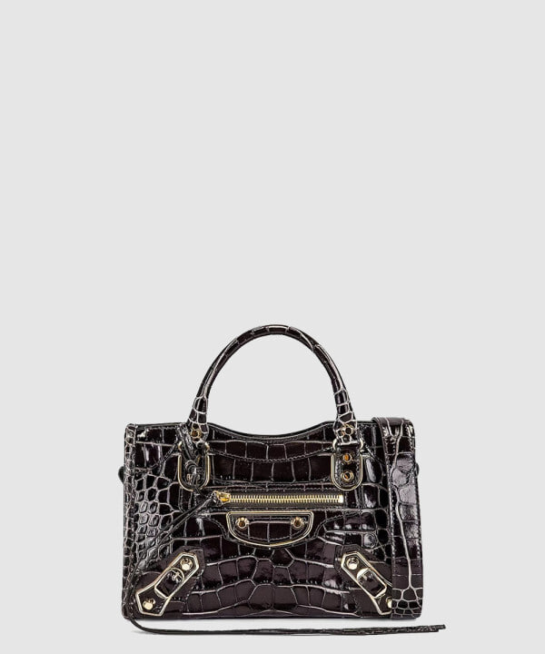 메탈릭 엣지 미니 시티백 390160